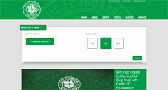 Desktop Screenshot of charity.celticfc.net